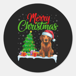Sticker Rond Noël Arbre de Noël Arbre de Noël Arbre de Noël de