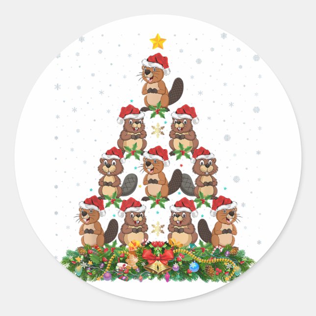 Sticker Rond Noël LGBT Don We Now Our Gay Apparel Arc-en-ciel (Devant)