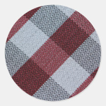 Noël Rouge Buffalo Plaid Motif