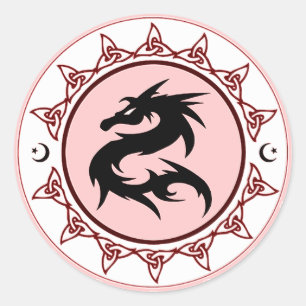 Sticker Rond Noeud 3 de dragon
