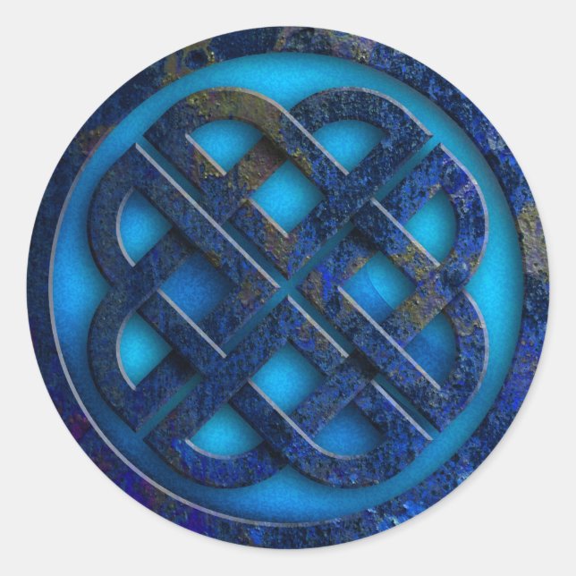 Sticker Rond noeud céleste (Devant)