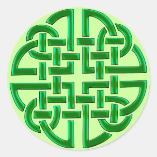 Sticker Rond Noeud celtique (Stickers ronds)