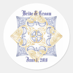 Sticker Rond noeud Mariage celte