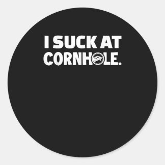 Sticker Rond Noir Unisex-Adultes