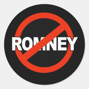Sticker Rond Nom anti-Romney -.png