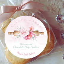 Nom de produit élégant rouleau à pâtisserie rose