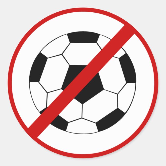Sticker Rond non-football (Devant)