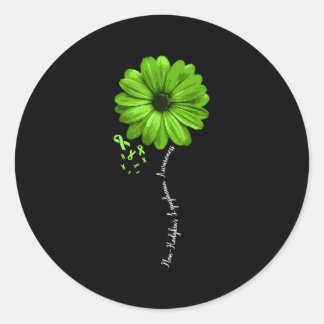 Sticker Rond Non Hodgkin’S Lymphoma Sensibilisation Guerrier