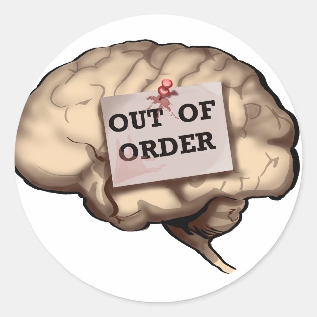 Sticker Rond Non-ordre (Devant)