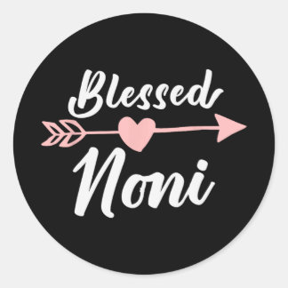 Sticker Rond Noni Arrow Heart Lote Fun