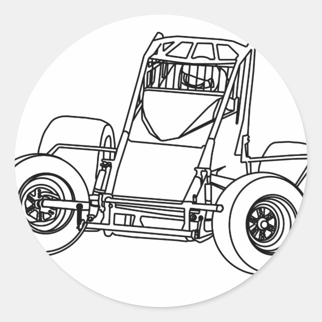 Sticker Rond nonwing1.ai (Devant)