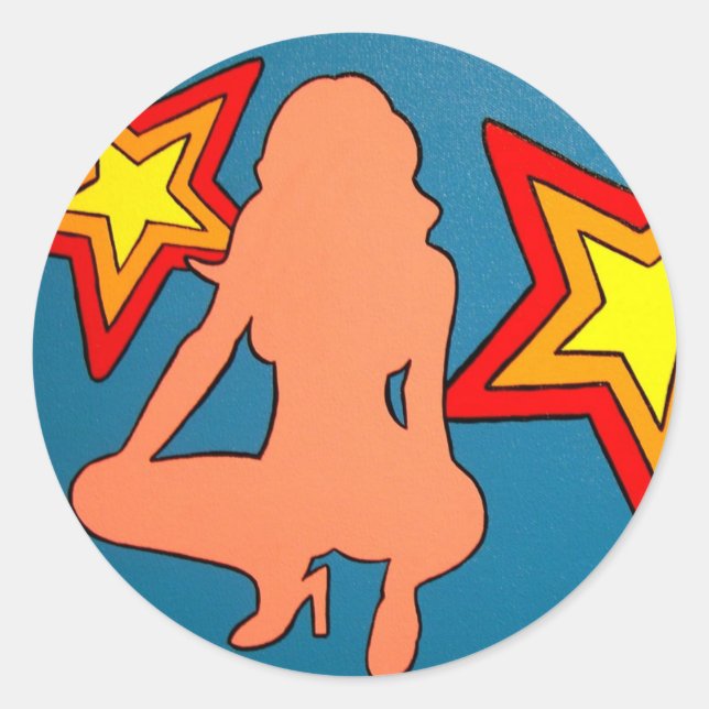 STICKER ROND "NOPE" (Devant)
