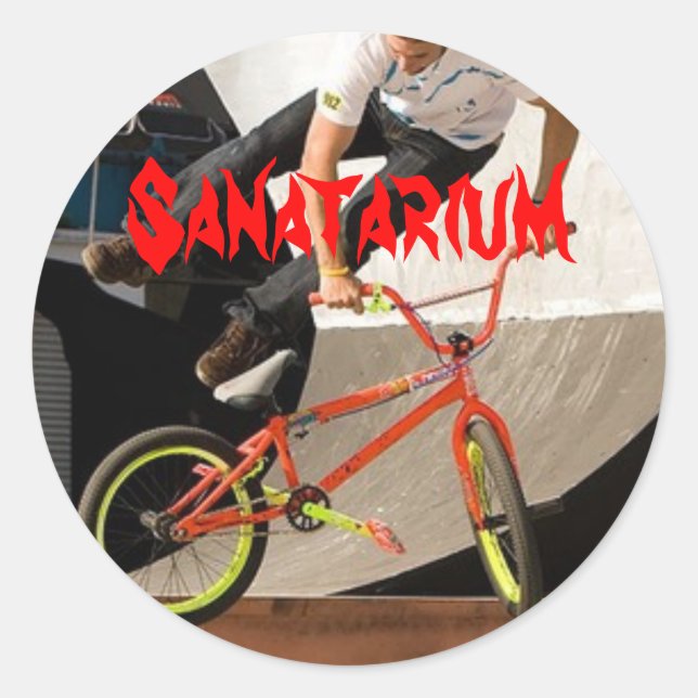 Sticker Rond normal_630095688_1209321692, Sanatarium (Devant)