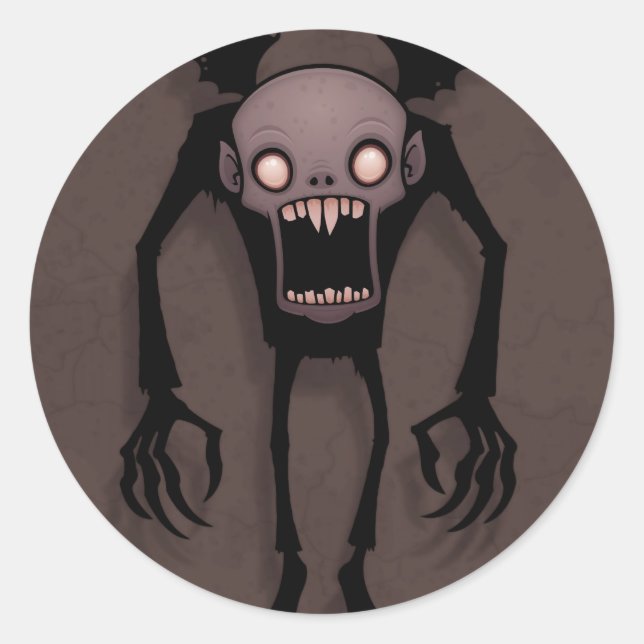 Sticker Rond Nosferatu (Devant)