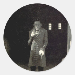 Sticker Rond Nosferatu
