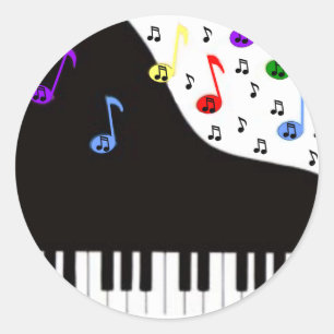 Sticker Rond Note Merci