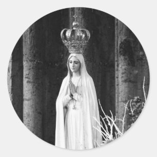Sticker Rond Notre-Dame de Fatima