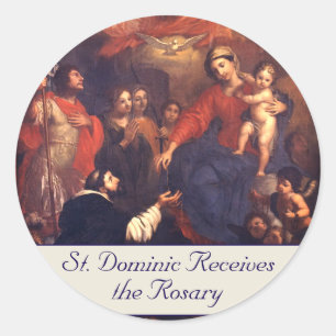 Sticker Rond Notre-Dame du Rosaire