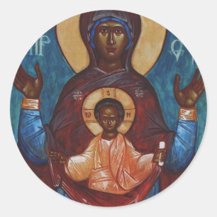 Sticker Rond Notre-Dame du Signe