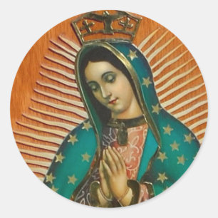 STICKER ROND NOTRE DAME OF GUADALUPE