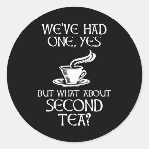Sticker Rond Nous Avons Eu Un Oui Mais Qu'En Est-Il Du Second T