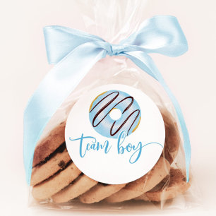 Sticker Rond Nous ne connaissons pas le genre révéler l'équipe 