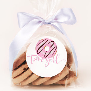 Sticker Rond Nous ne savons beignet équipe fille révélation sex