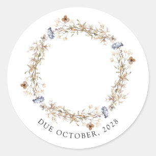 Sticker Rond Nous Pouvons Attendre Rapidement Coucher Teddy Bea