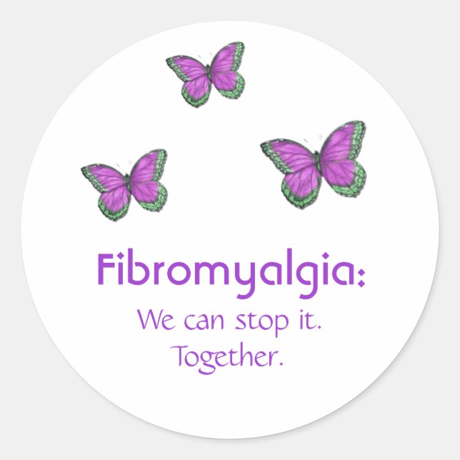 Sticker Rond Nous pouvons l'arrêter (Devant)