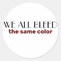 nous saignons tous de la même couleur