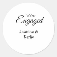 Nous sommes un couple fiancé nom romantique stylé 