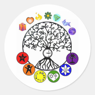 Sticker Rond Nous tenons nos promesses