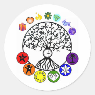 Sticker Rond Nous tenons nos promesses