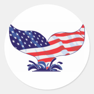 Sticker Rond Nouvelle-Baleine-Queue-[Converti]