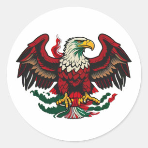 STICKER ROND NOUVELLE CONCEPTION EAGLE