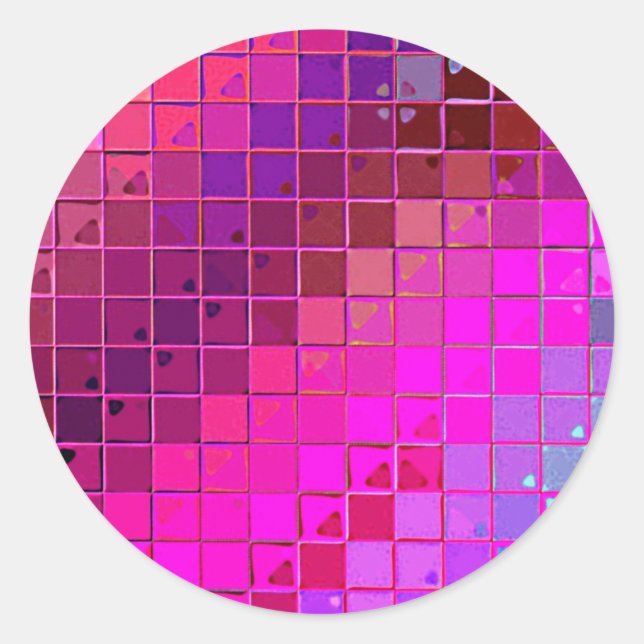 Sticker Rond Nouvelle création d'argile virée par Robert S. Lee (Devant)