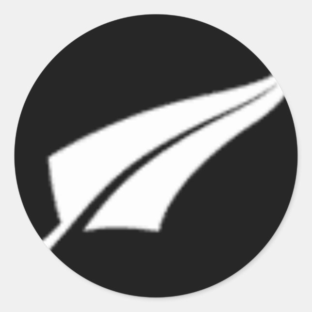 Sticker Rond nouvelle-zélande (Devant)