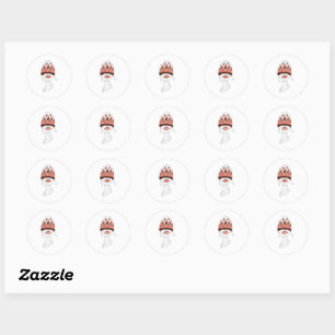 Sticker Rond Nouvelles masses