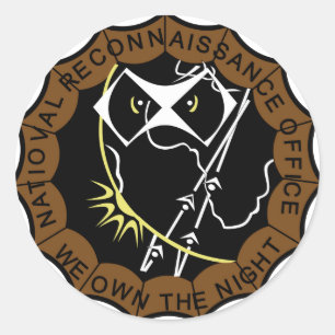 Sticker Rond NRO Alien Hunters Patch.