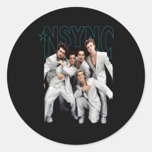 Sticker Rond Nsync La Réflexion Officielle De Vous