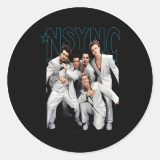 Sticker Rond Nsync La Réflexion Officielle De Vous