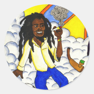Sticker Rond Nuage 69