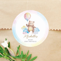 Nuage de ballons en forme d'ours en peluche pour u