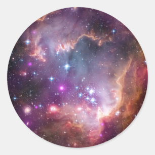 Sticker Rond Nuage Magellanique