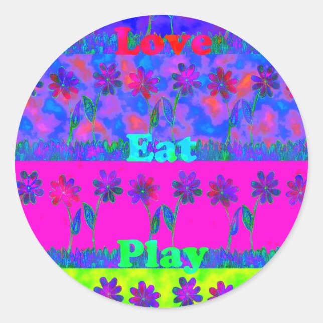 Sticker Rond Nuageux Nice Day Meilleure nuit.png (Devant)