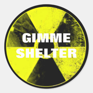 Sticker Rond nucléaire weapons