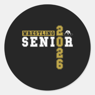 Sticker Rond Nuit des seniors de lutte Nuit des seniors de lutt