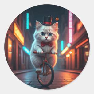 Sticker Rond Nuits Nuit, Vol
