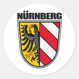 Sticker Rond Nurnberg de Nuremberg