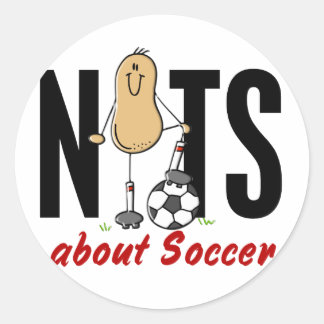 Sticker Rond Nut de soccer 2